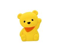Dhink Veilleuse souple en silicone Luke l'ourson LED Jaune G