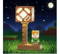 Veilleuse sur le thème de Minecraft, lampe en forme de bloc MC, lampe de table d'ambiance, lampe en redstone, peti LAMPE DECORATIVE