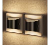 Veilleuse Sur Pr Avec Capteur Automatique De Crépuscule,2 Pièces Veilleuse Sur Pr À Intensité Variable,Led Blanc Chaud 3000k (30/60/100 Lm),Idéal Pour Chambre D'enfant,Couloir