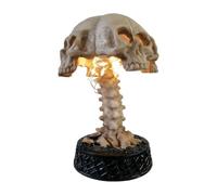 Veilleuse tête de mort - Lampe gothique à quatre têtes en résine effrayante