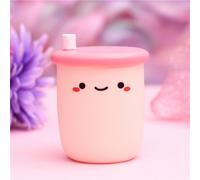 Veilleuse Thé Au Lait Créative, Nuage Blanc, Lampe Décorative Pour Chambre D'enfant, Cadeau De Noël