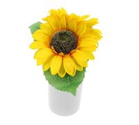 Veilleuse Tournesol LED Rechargeable, Lampe de Table Décorative Réaliste