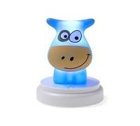 Alecto Veilleuse LED Naughty Cow Design mignon Bleu