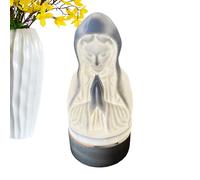 Veilleuse Vierge Marie - Lampe de table religieuse, éclairage doux de protection des yeux, accessoire de maison spirituel | Conception d'éclairage doux avec lumière chaude pour coin lecture pour