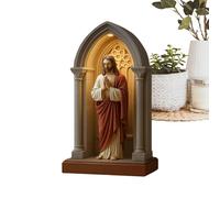 Veilleuse Vierge Marie,Lampe Décorative LED | Veilleuse Dévotionnelle pour Bibliothèque, Dortoir, Bar Café, Chambre à Coucher, Salon, Coin Lecture, Étagère de Noël, Bureau, Halloween