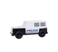 KONTIKI Veilleuse Voiture de Police LED Hauteur 8,5 cm Largeur 12 cm Profondeur 20 cm Blanc G