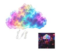 Veilleuses Color Lampe 3D LED Multicolore Décor Lumières Nuages LED Télécommande et Application Pour Cha LINGETTE ANTI-DECOLORATION