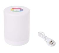 Veilleuses LED intelligentes rechargeables à commande lampes portables de chevet à intensité variable, éclairage de nuit LED à couleur changeante RVB, lumière pour chambre d'enfant et de