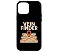 Vein Finder Infirmière Humour Phlébotomie Médical Pun Phlébotomistes Coque pour iPhone 12 Pro Max