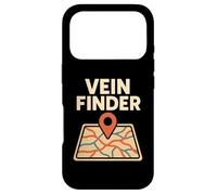 Vein Finder Infirmière Humour Phlébotomie Médical Pun Phlébotomistes Coque pour iPhone 17 Pro