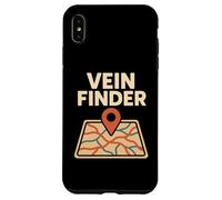 Vein Finder Infirmière Humour Phlébotomie Médical Pun Phlébotomistes Coque pour iPhone XS Max