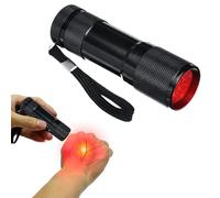 Vein Finder Viewer - Détecteur de veines portable - Lampe torche LED pour infirmières, dessine sur différents tons de peau (pile non incluse)