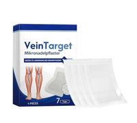 Vein Relief Patch, Circulation Support Pads, Adhesive Procedure Set, Leg Comfort Procedure, Men Women Seniors Teacher Home Office Travel Sleep Work Exercise Daily Hurt Care Use 3.4x2.6x0.6 Inches