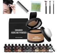 Veinsgrain Root Coverup, Veinsgrain Hair Dye, Veinsgrain Hair Color, Veinsgrain Grain Hair Color, Root Touch Up Powder With Mirror, Water & Sweat Resistant Hairline Powder(#05 Dark Blonde)