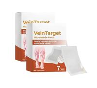 VeinTarget Microdarts Pansement professionnel contre les varices sur les jambes, pansement VeinTarget, traitement des jambes avec des ingrédients naturels pour tous les types de peau