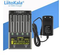 Veitokala Lii-600 Lii-500 Lii-500S Lii-S8 Lii-S6 Écran LCD 3.7V 1.2V 18650 26650 16340 14500 18500 21700 Chargeur de Batterie - Type Lii-500S et adaptateur-EU