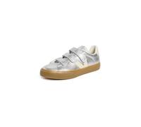 Baskets Veja Recife Logo Cuir argent femme - 39