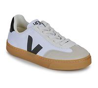 Baskets Veja Small Volley Canvas - Lacets élastiques pour Enfant 28 Blanc