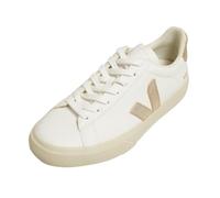 Veja Baskets Campo Chromefree en cuir pour homme, Platine blanche, 43 EU