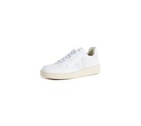Veja Baskets en Cuir V-10 pour Homme, Blanc Complet., 43 EU