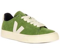 Veja Campo Bold Gum Sole Lace Up Suède Cuir Femme Baskets Vert UK 4 - 8