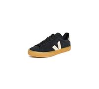 Chaussures Veja Campo Suede noir blanc marron - 42