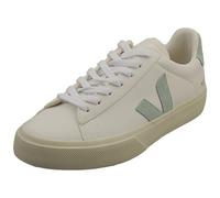 VEJA Campo Chromefree Blanc Matcha Femme - Baskets Décontractées - 38 EU