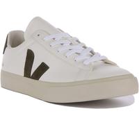 Veja Campo Chromefree Cuir Lacets Entraîneur Noir Blanc Hommes UK 6 - 12