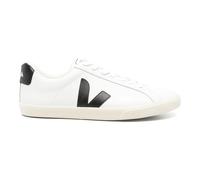 Veja - Esplar Logo Leather Baskets - Homme - Chaussures - Blanc - Taille: 42 EU