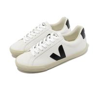 Veja Esplar Logo Leather White Black Women Casual Lifestyle Shoes EO0200005A