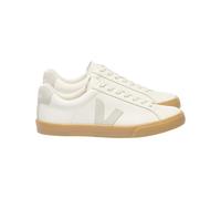 Veja Fair Trade - Chaussures en cuir - Esplar Logo Pure Natural pour Femme en Coton - Taille 37 - Blanc Blanc 37