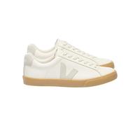 Veja Fair Trade - Chaussures en cuir - Esplar Logo Pure Natural pour Femme en Coton - Taille 39 - Blanc Blanc 39
