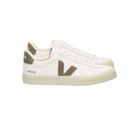 Veja Fair Trade - Sneakers en cuir - Campo Extra-White Kaki en Cuir - Taille 42.5 - Blanc Blanc 42.5