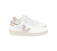 Veja Fair Trade - Sneakers en cuir - V-12 Extra-White Sable en Coton - Taille 44 - Blanc Blanc 44