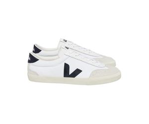 Veja Fair Trade - Sneakers rétro en toile de coton - Volley White Black en Coton - Taille 37 - Blanc Blanc 37