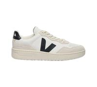 Veja, Homme, Chaussures, Blanc, Taille: 45 EU Baskets en cuir biologique avec empiècements en daim