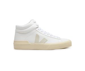 Veja - Minotaur Chromefree Leather Baskets - Femme - Chaussures - Blanc - Taille: 37 EU