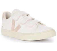 Veja Recife Chromfree Suède Triple Sangle Faste Homme Entraîneur Blanc UK 6 - 12