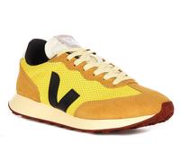 Veja Rio Branco II Lacets En Tissu Technique Femme En Jaune Noir UK 3 - 8