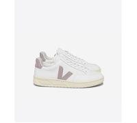 Veja - V-12 Leather - Chaussures lifestyle femme Extra-White / Babe - 37