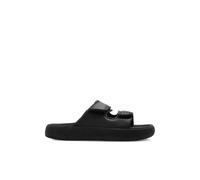 Veja - Tongs Etna Bold en Cuir - Femme - Chaussures - Noir - Taille: 41 EU