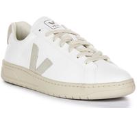 VEJA Urca Cwl Nautico Lacet Logo Latéral Hommes Baskets Blanc Gris UK 6 - 12