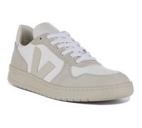 Veja V-10 B-Mesh Baskets à lacets en maille recyclée pour femmes en blanc gris (Blanc Gris, 39) 37