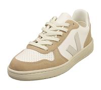 Chaussures En Cuir Blanche Pour Femmes Veja V-10 Vx0503298-extra-white