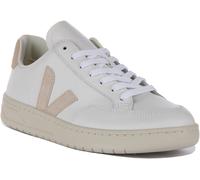 Veja V-12 Cuir Sable Suède Légers Sneakers Pour Hommes Blanc Beige UK 6 - 12