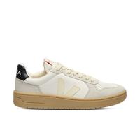 Veja V-82 Grained Leather "Pure" - Taille: 45 Pure / Calcareous / Black