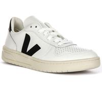 Veja V10 Cuir Lacets Montantes Femmes Baskets Blanc Noir EU 36-42