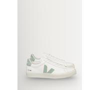 Veja Veja White/Green Campo Trainers
