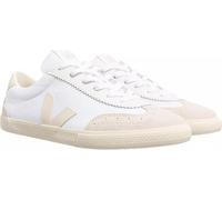 Vêges Baskets de Volley pour Femmes - White Pierre, Textile et daim - 39 EU