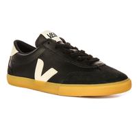 Veja Volley Inspiré Cuir Volleyball Baskets Femmes Noir Et Blanc UK 3 - 8